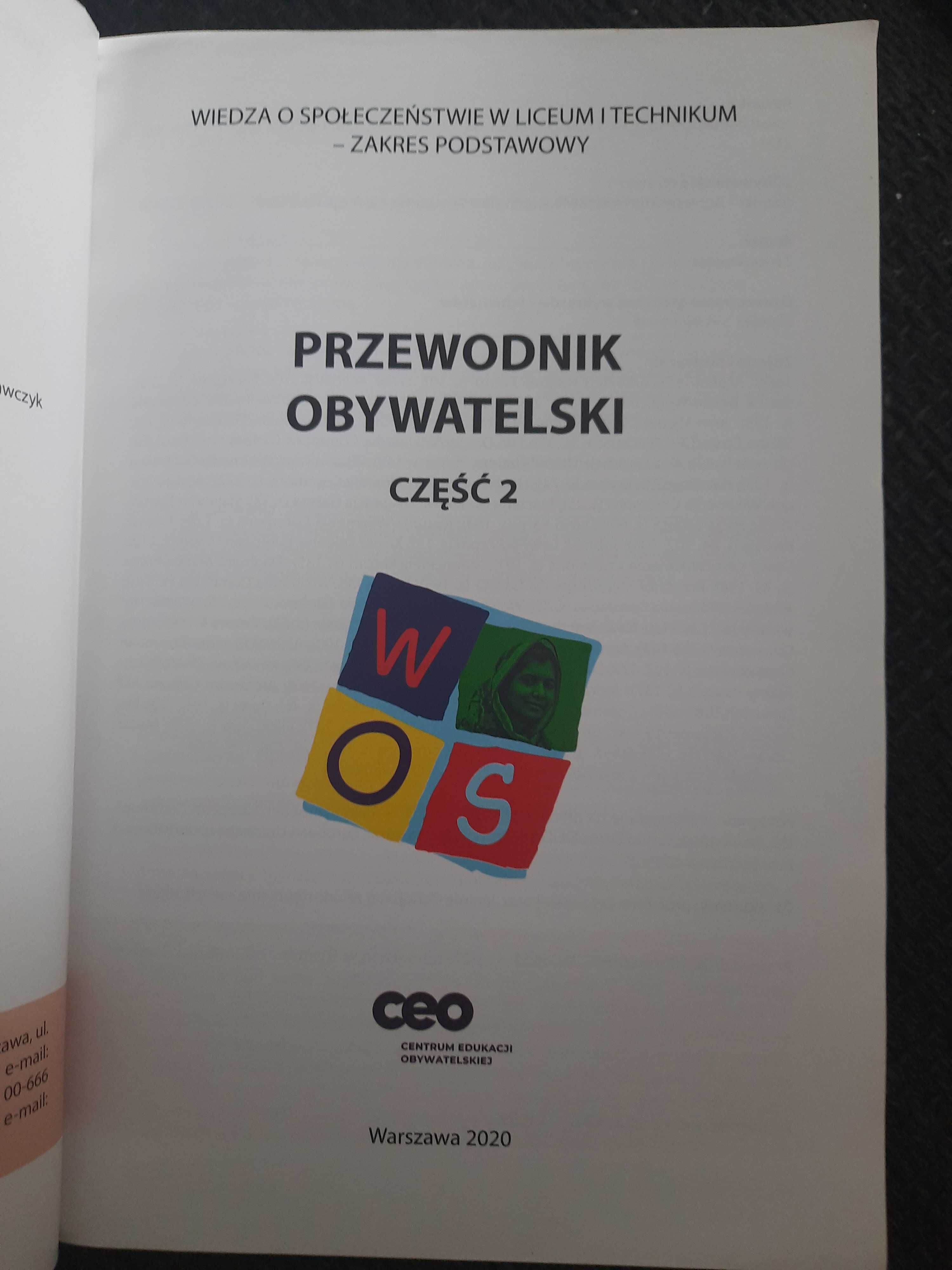 podręcznik WOS Przewodnik obywatelski 2