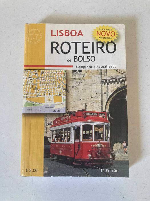 Livro - Roteiro de Bolso (Lisboa) - Inclui Mapa (ctt editorial grátis)
