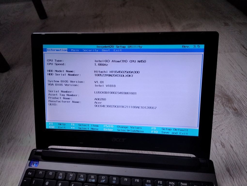 Płyta Główna Netbook Acer D260, D255,Packard Bell,Emachines, N450