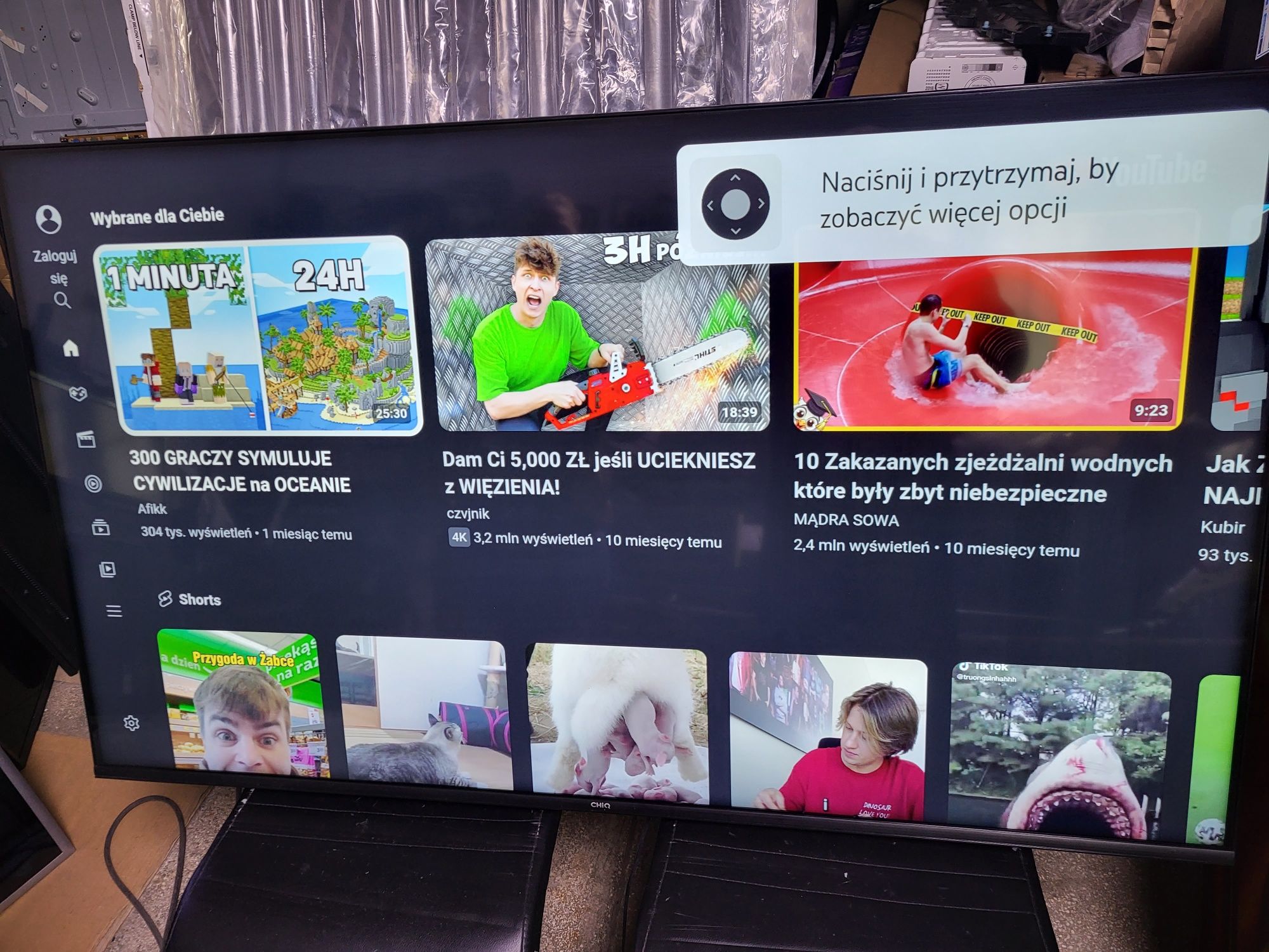 Telewizor Sony 55" android wifi YouTube Netflix obraz kryształ! 120hz