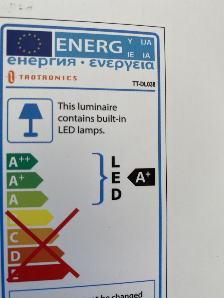 Lampa biurowa LED