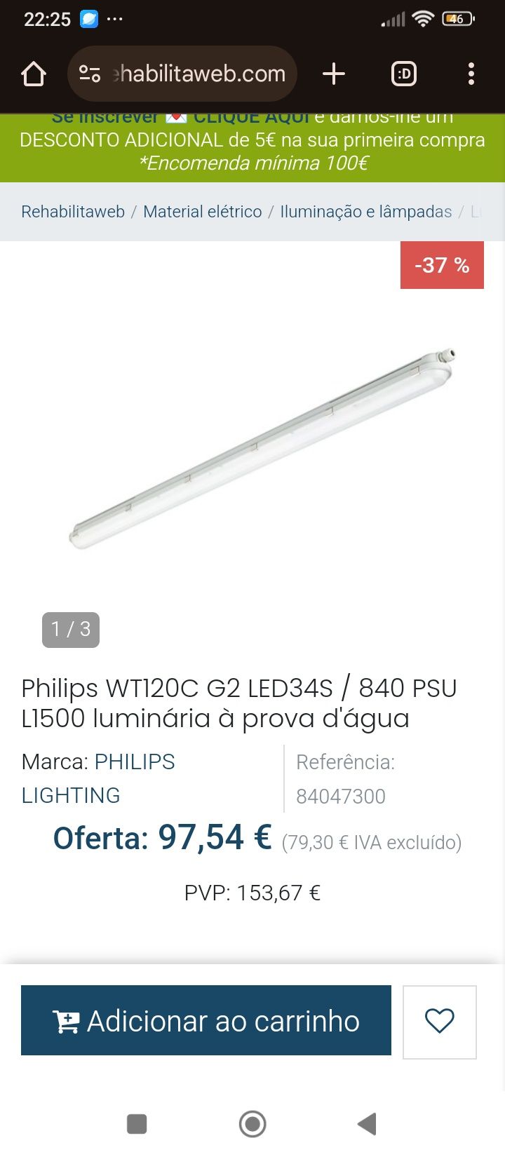 Lâmpada leds Philips