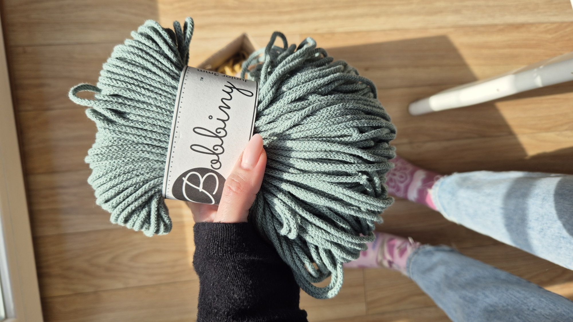 Sznurek bobbiny laurowy pleciony 3mm
