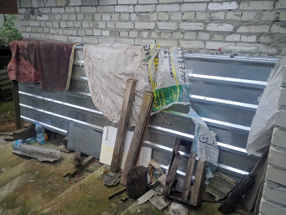 Профнастил оцинкований 3600 х 1180 мм