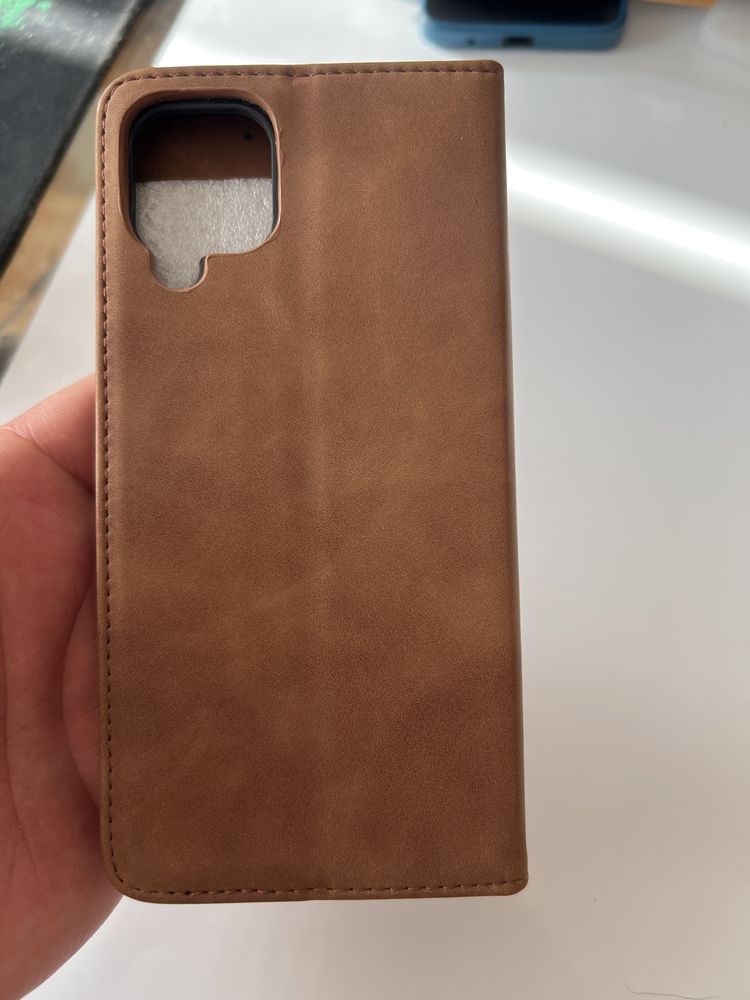 Etui skorzane premium z klapka do Samsung M32 4G