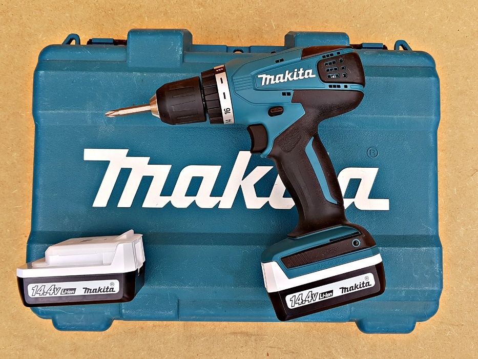 Makita DF347D +2 x AKU Wkrętarka 18 V 2 biegowa + walizka