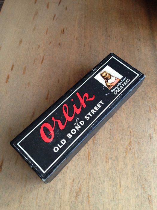 Markowa fajka LINCOLN Sandblasted Briar.