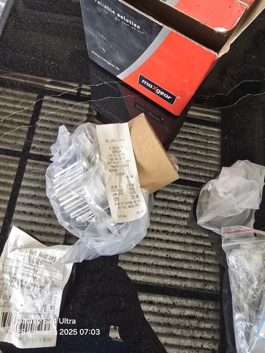 Rozrząd, pompa wody, imbus napęd pompy oleju