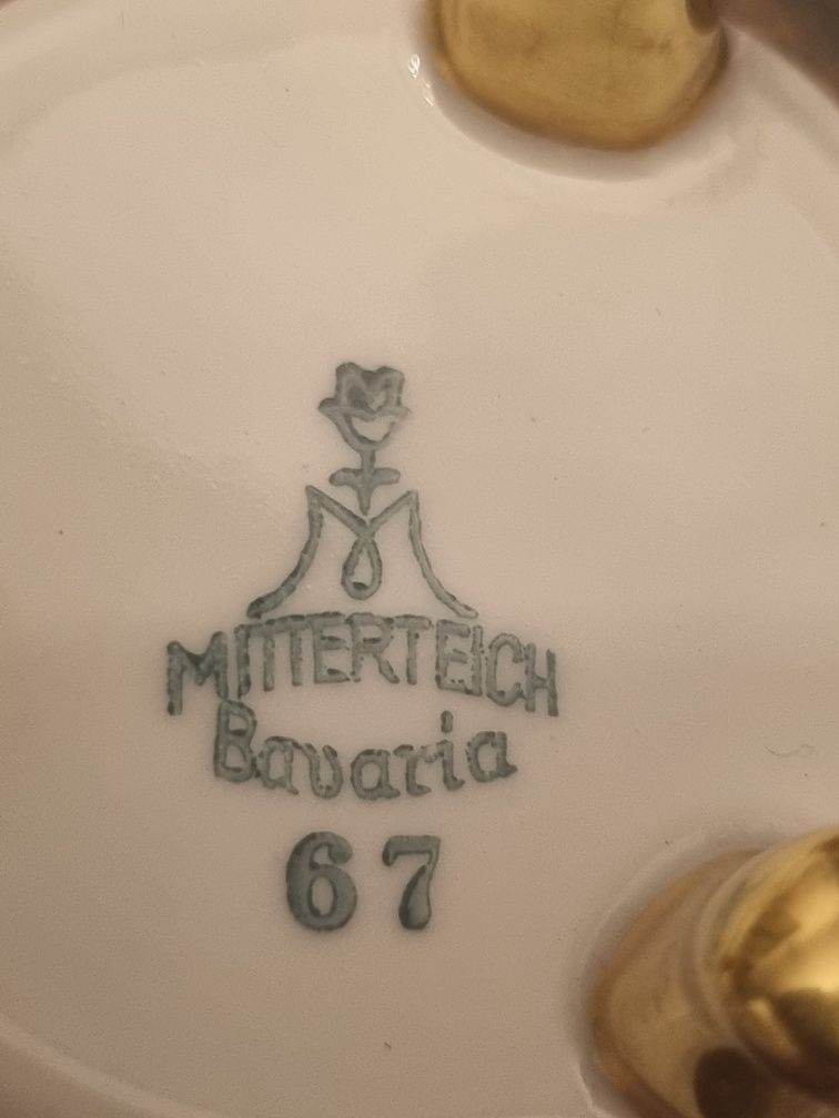 Duo mocca - porcelana Mitterteich Niemcy