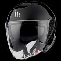 Kask otwarty jet MT Helmets THUNDER 3 SV czarny połysk rozm. L