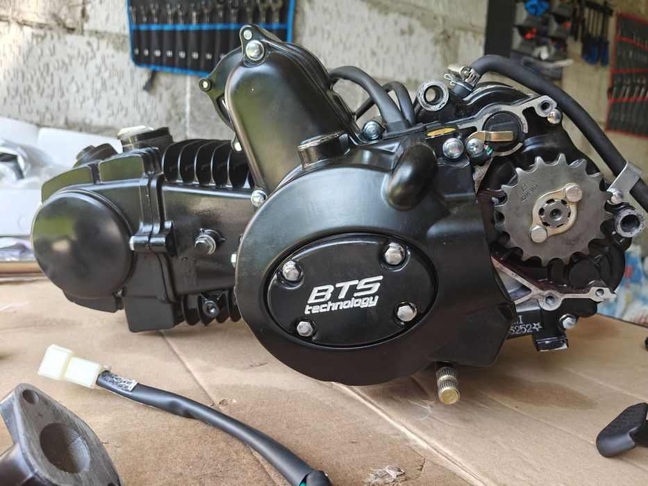 Silnik 125cc BTS 4T jak nowy aluminiowy cylinder MOTOROWER