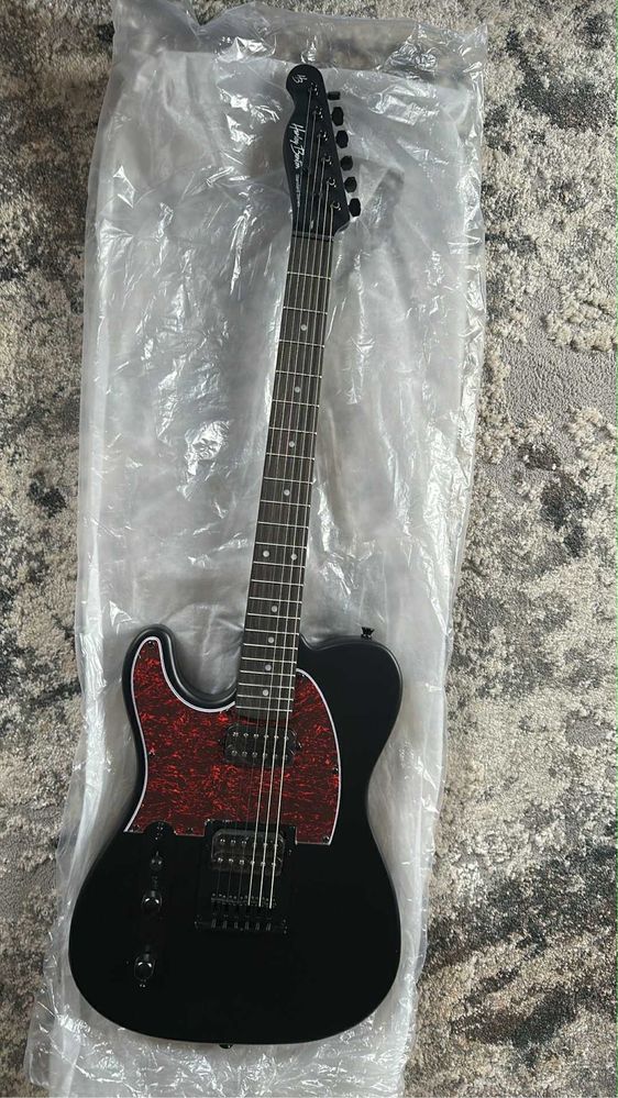Gitara elektryczna leworęczna Harley Benton TE-20HH LH SBK