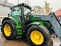 John Deere 6210R  John Deere 6210R 2013 rok NAWIGACJA!!! 229kM Zobacz!