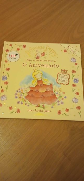 Conjunto de 5 livros princesa Poppy