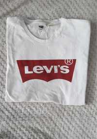 Koszulka Levis M biała klasyczna