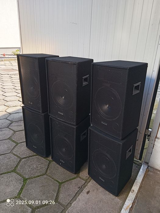 Kolumny pasywne 300 watt auna cube series

Cena za pojedyncza kolumnę