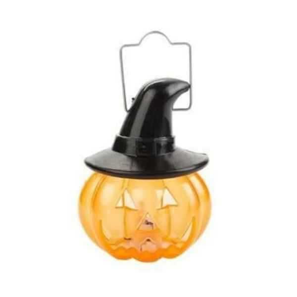 Świeca, świeczka UPIORNA, POTWORNA LED na baterie dynia Hallowen