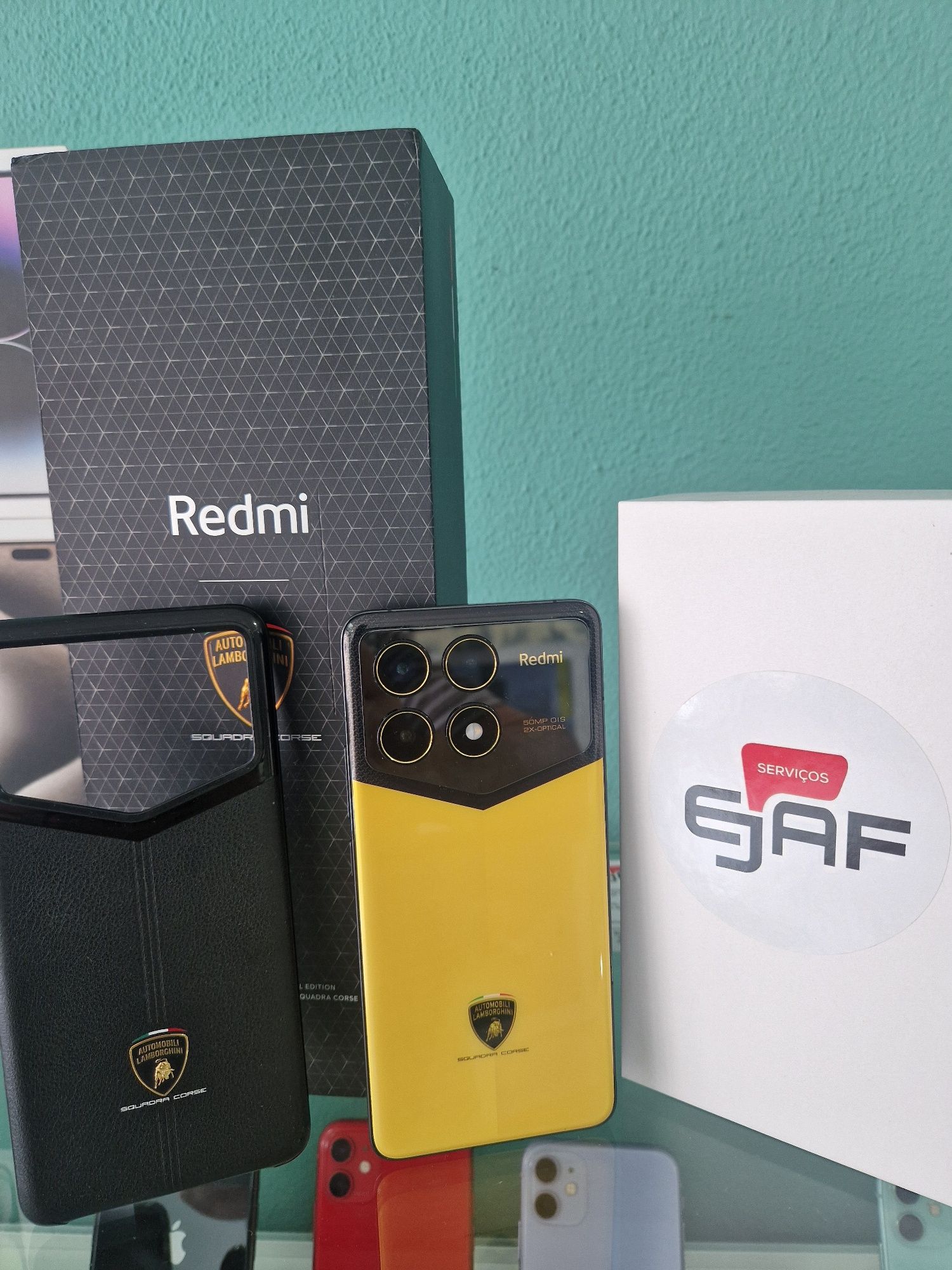 Redmi k70 pro Lamborghini.  Unico em Portugal.  Loja em Guimarães