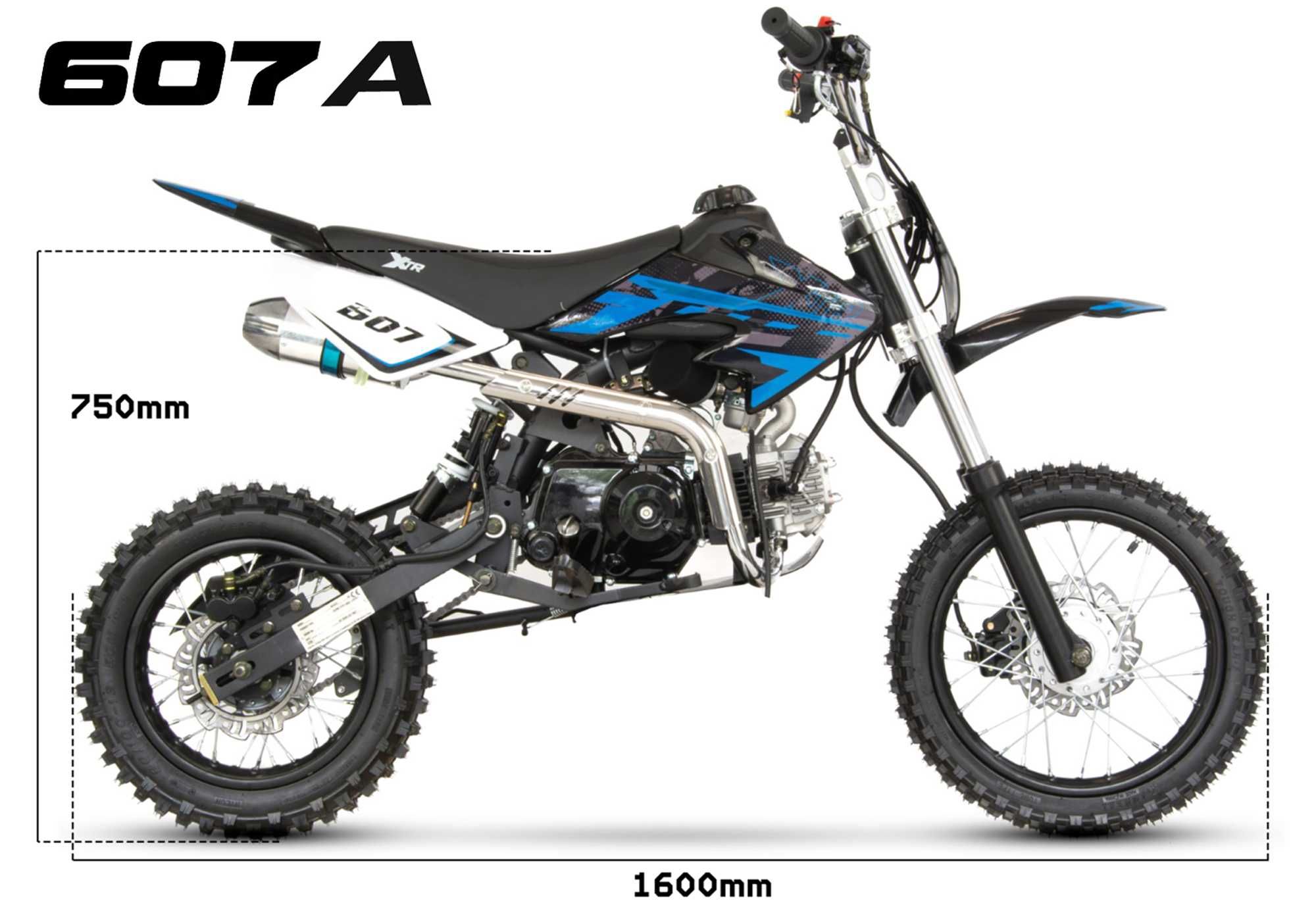 Пітбайк XTR 607A 125 см3 | колеса 14/12 | E-Start | Автомат