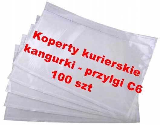 KOPERTY kurierskie C6 KANGURKI – 100 szt