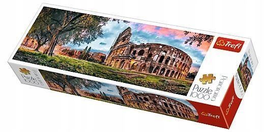 Puzzle 1000 Panorama - Koloseum O Poranku Trefl