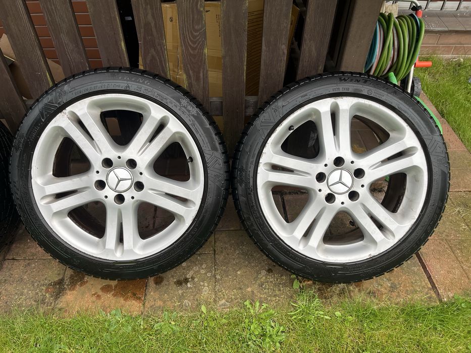 Kola zimowe 17’ Mercedes 5x112 W211 E klasa 6.5mm bieżnika