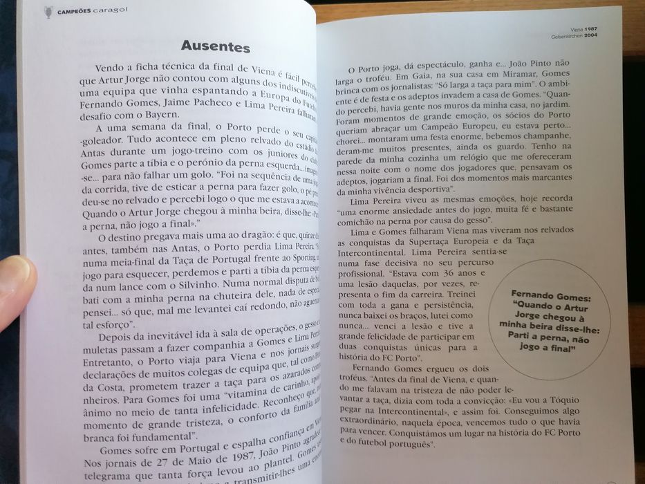 Livro Campeões Carago, uma edição Prime Books, autor Júlio Magalhães
