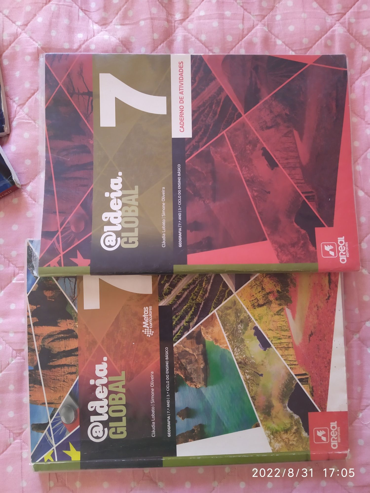 Livros escolares 7 ano