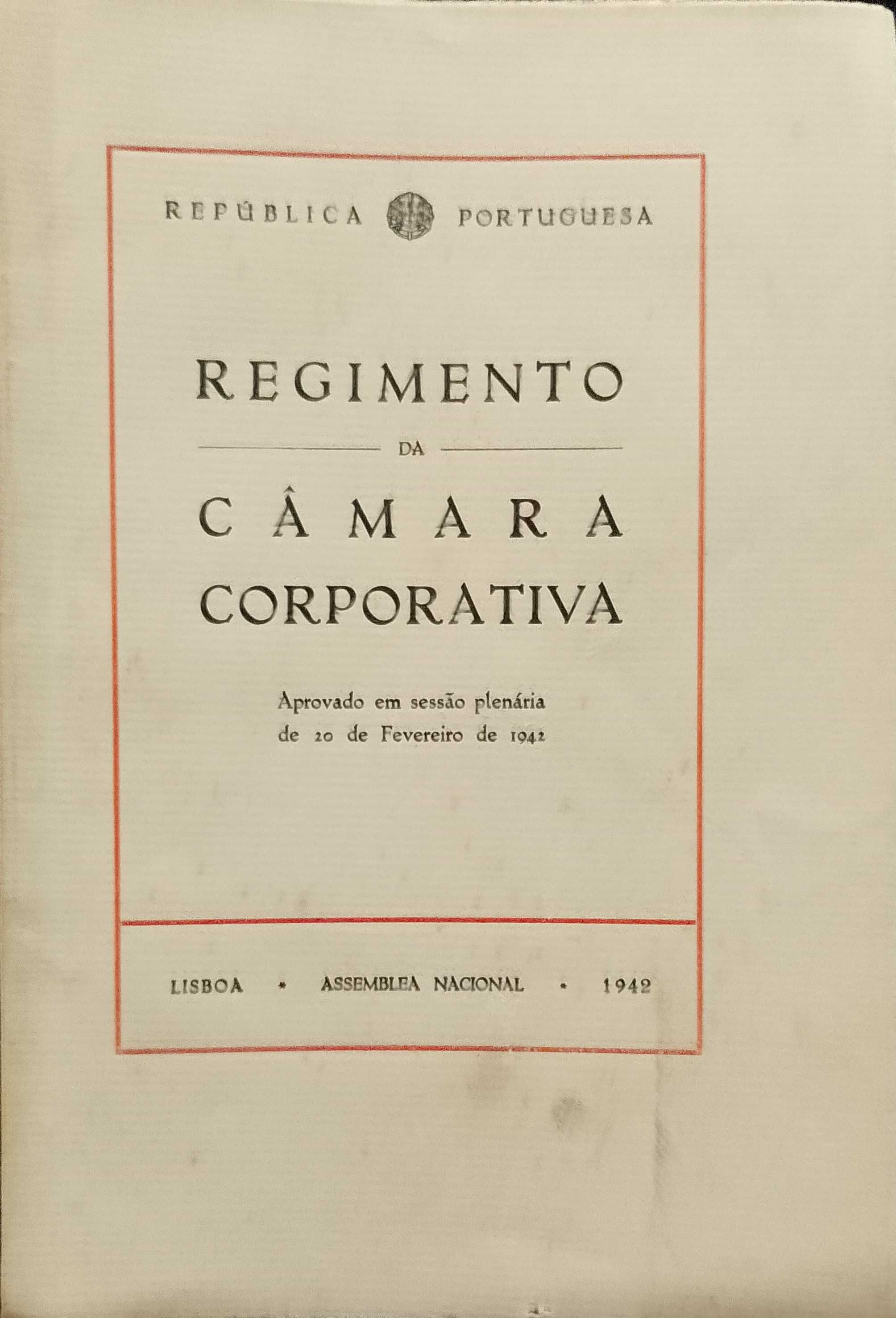 Regimento da Câmara Corporativa (1942)
