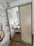 Szafa 220x140 z lustrem