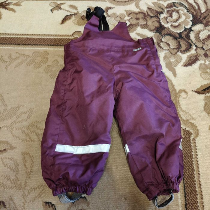 Зимний комплект куртка+комбез Lassie by Reima для девочки 80 размер