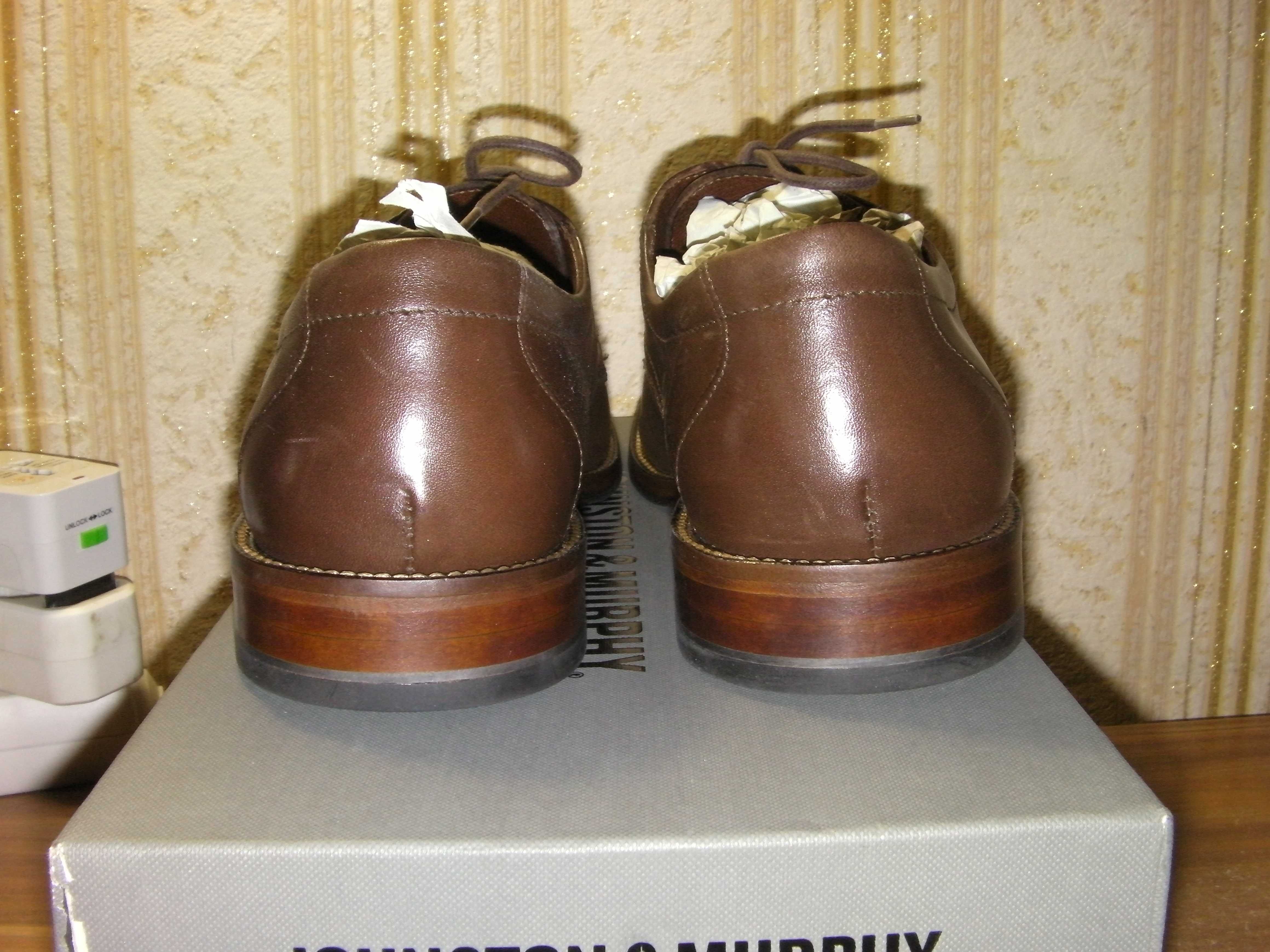 Чоловічі Оксфорди Johnston&Murphy Atchison 9,5M/42,0-42,5/28 Шкіра США