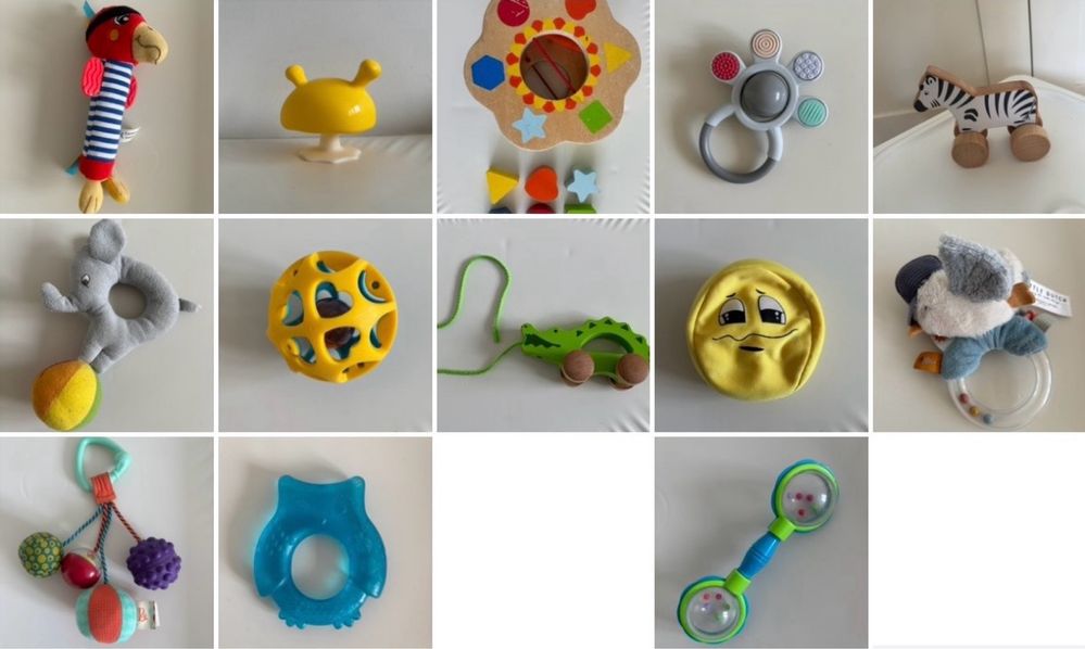 Zestaw zabawek dla niemowlaka Little Dutch B toys Hype Mombella