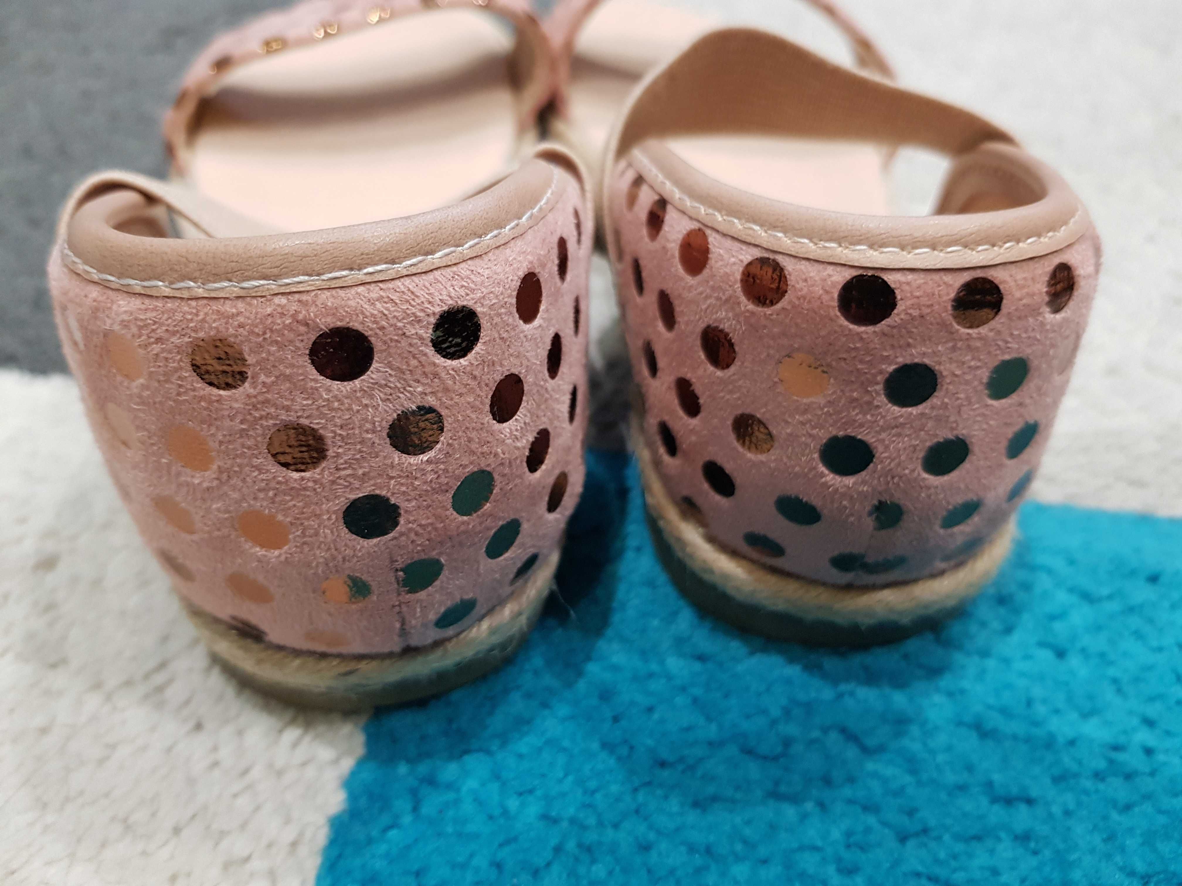 Sandały sandałki dla dziewczynki r.30 STAN IDEALNY