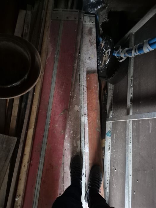 Rusztowanie stalowe ok. 75 m² – solidne, kompletne, stan bardzo dobry