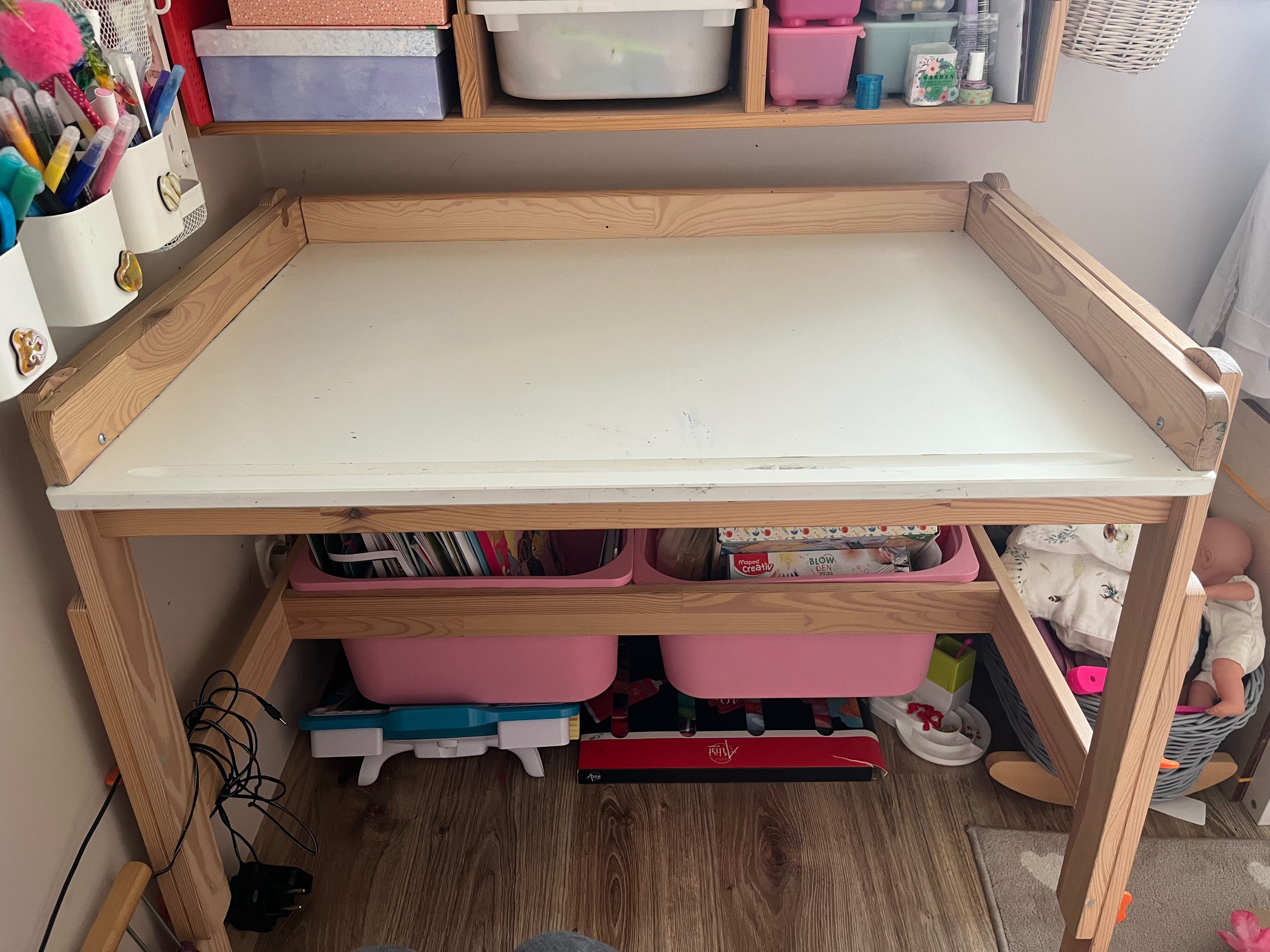 Ikea Flisat biurko regulowane dla Dzieci