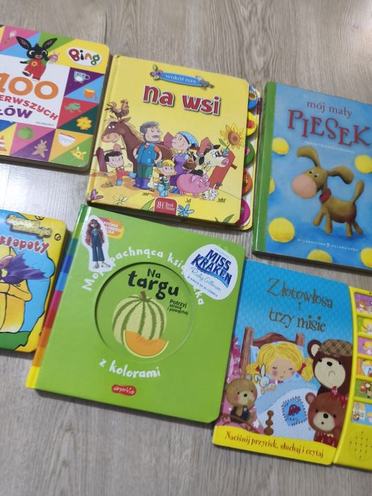 Książeczki dla dziecię twarde