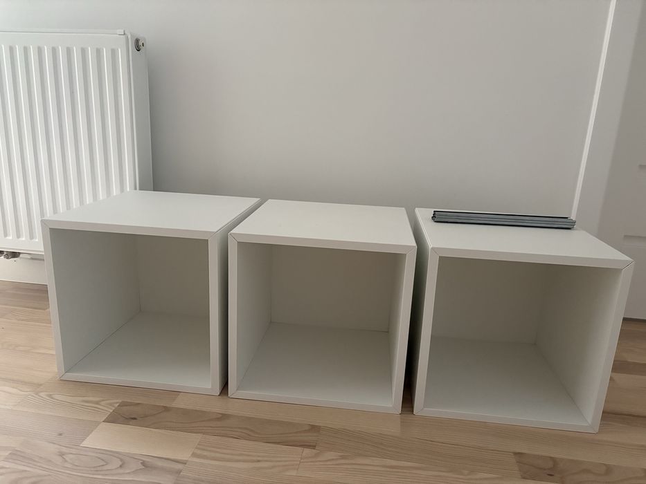Ikea, 3 x EKET Szafka ścienna, biały, 35x35x35 cm