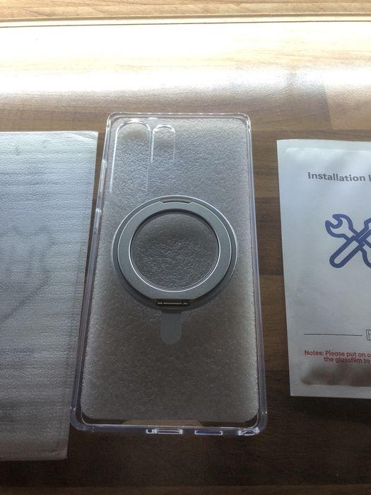 Kejs przezroczysty magnetyczny z szkielkiem samsung galaxy s25 ultra