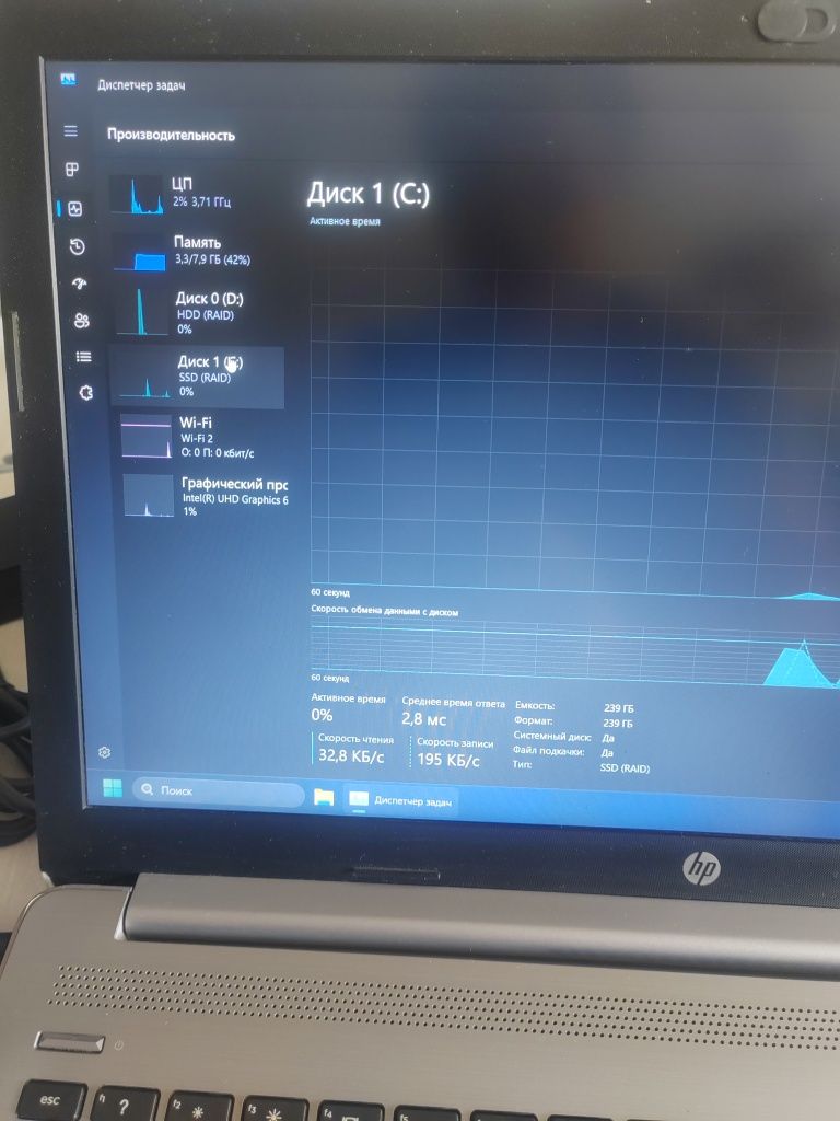 HP 250 G7 i5 8Gb