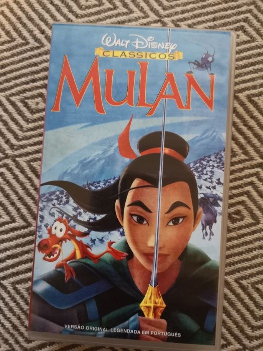 Filmes Disney Animação - VHS