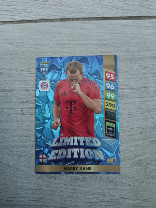 Karta Limited Edition Harry Kane 2025 Panini Fifa 365 Adrenalyn XL