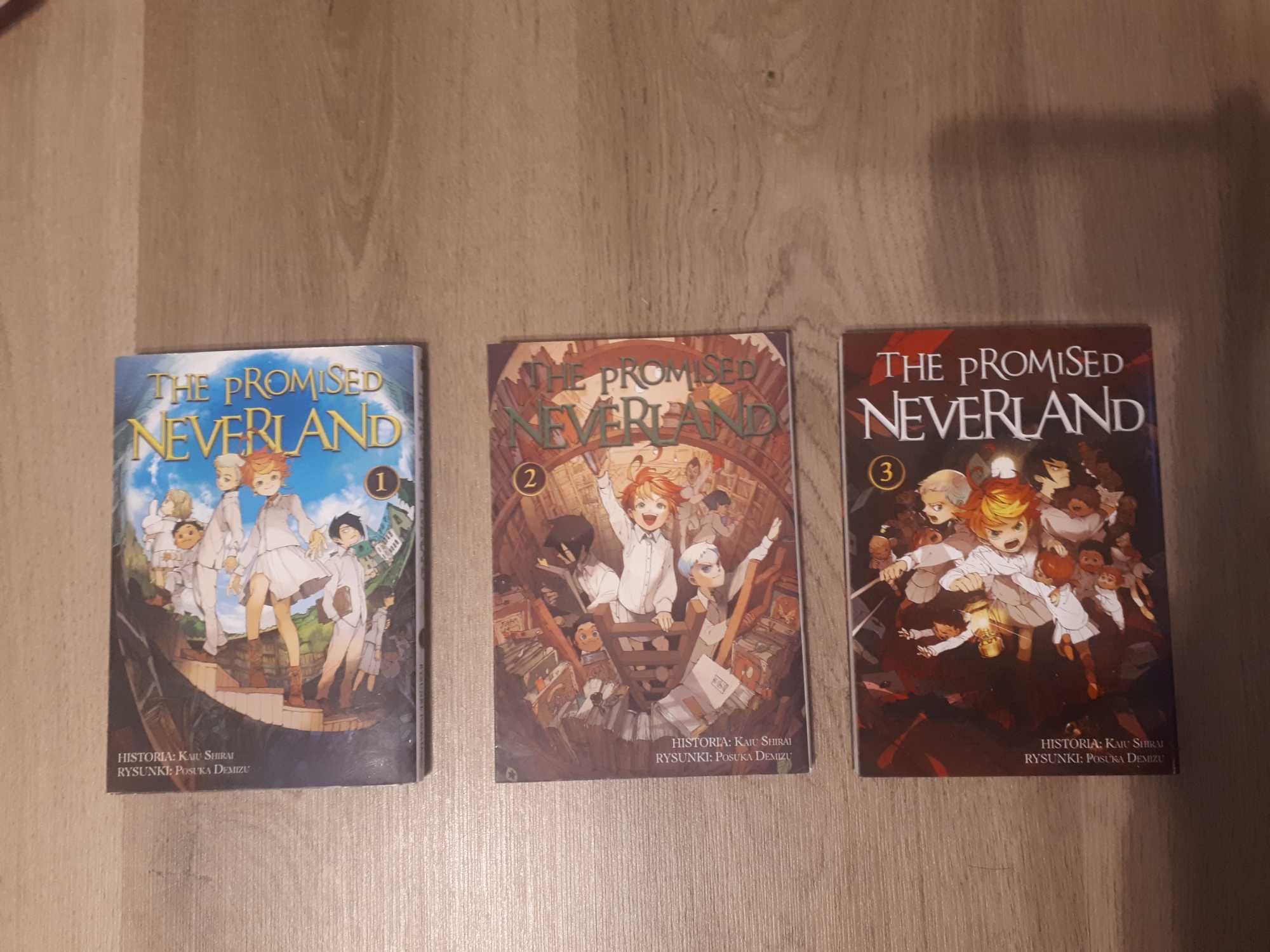 The Promised Neverland tomy 1-3