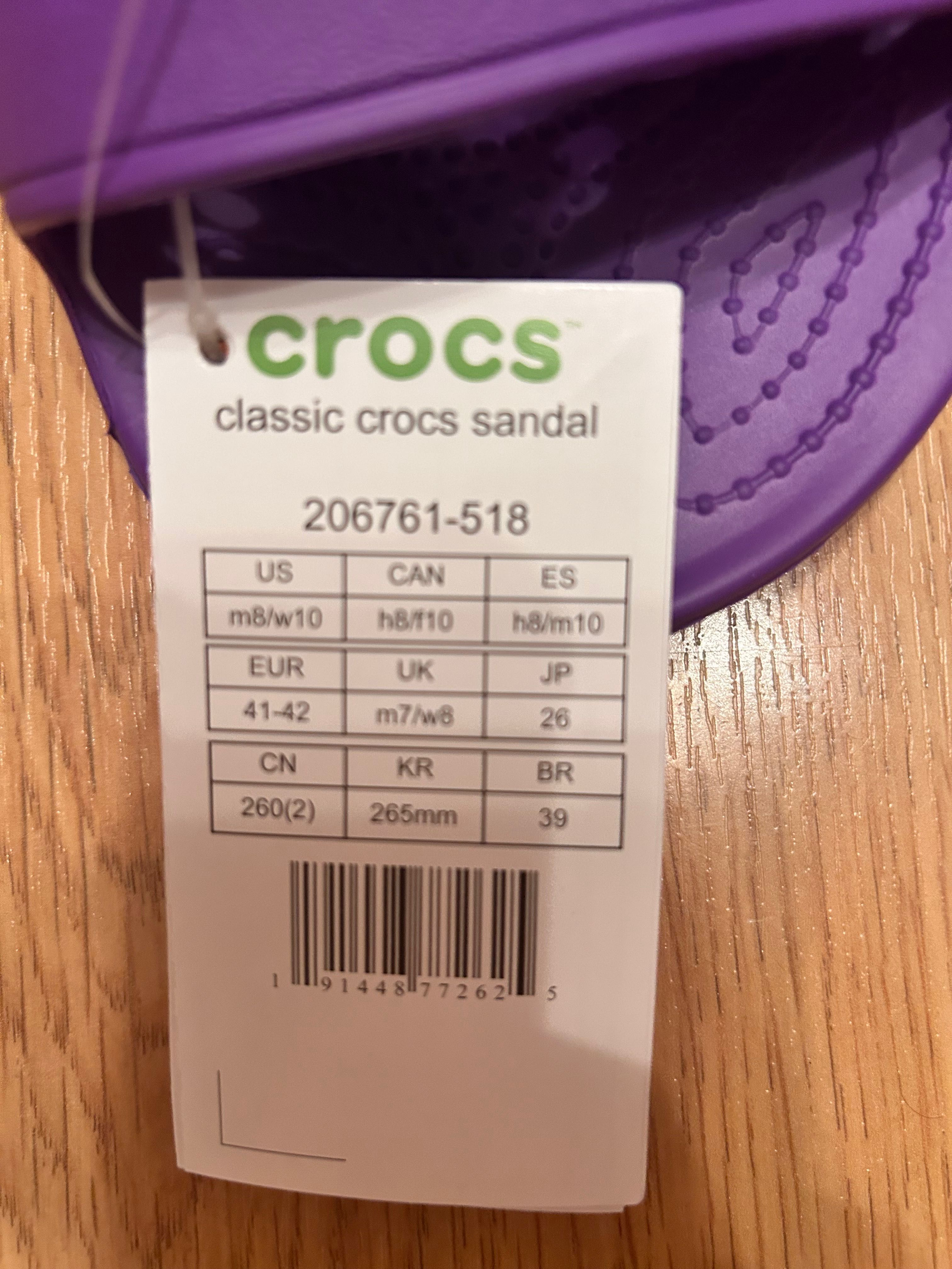 Classic crocs sandal сандалі, шльопанці крокс