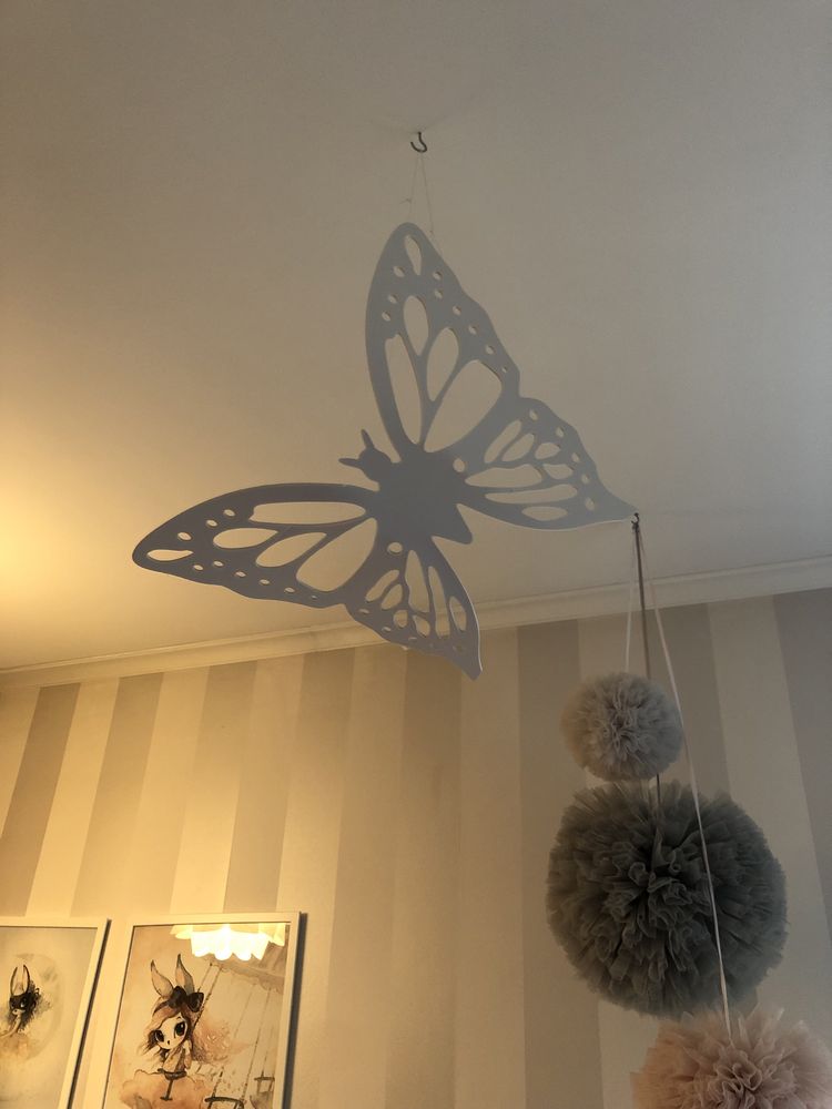 Motyle do pokoju dziecka motylki 3 sztuki dekoracja