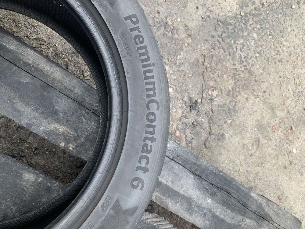 Continental 245/45r17 комплект літо резина шини б/у склад оргінал