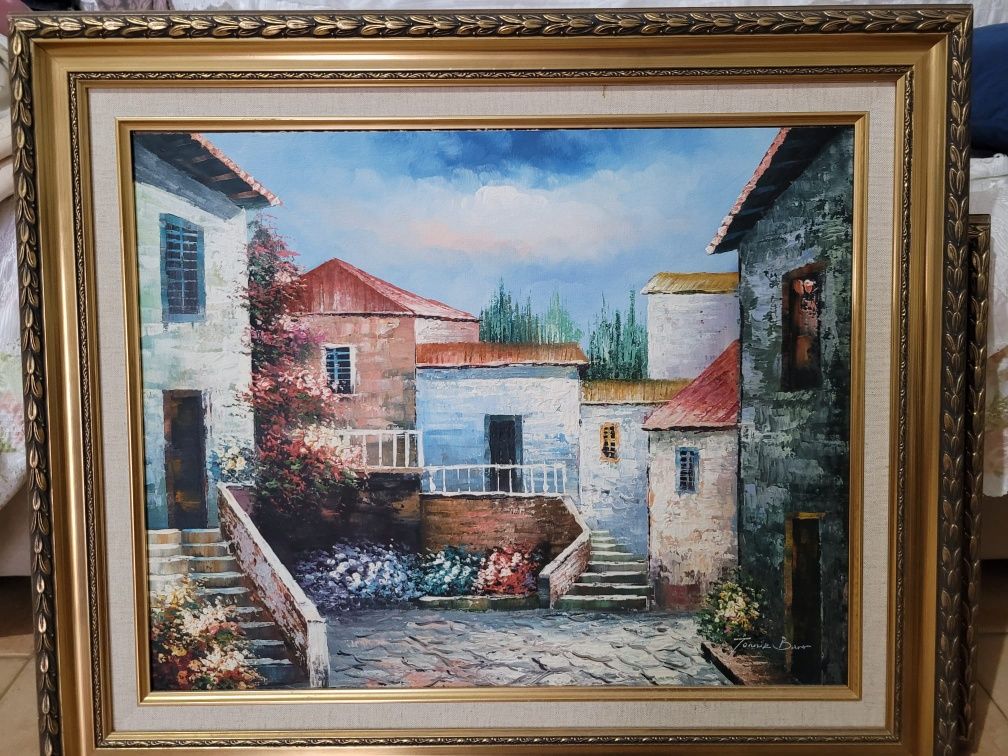 Quadro pintado à mão de autor original