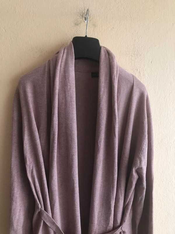 Zara - jak nowy, wiskozowy kardigan (M/L) stan idealny