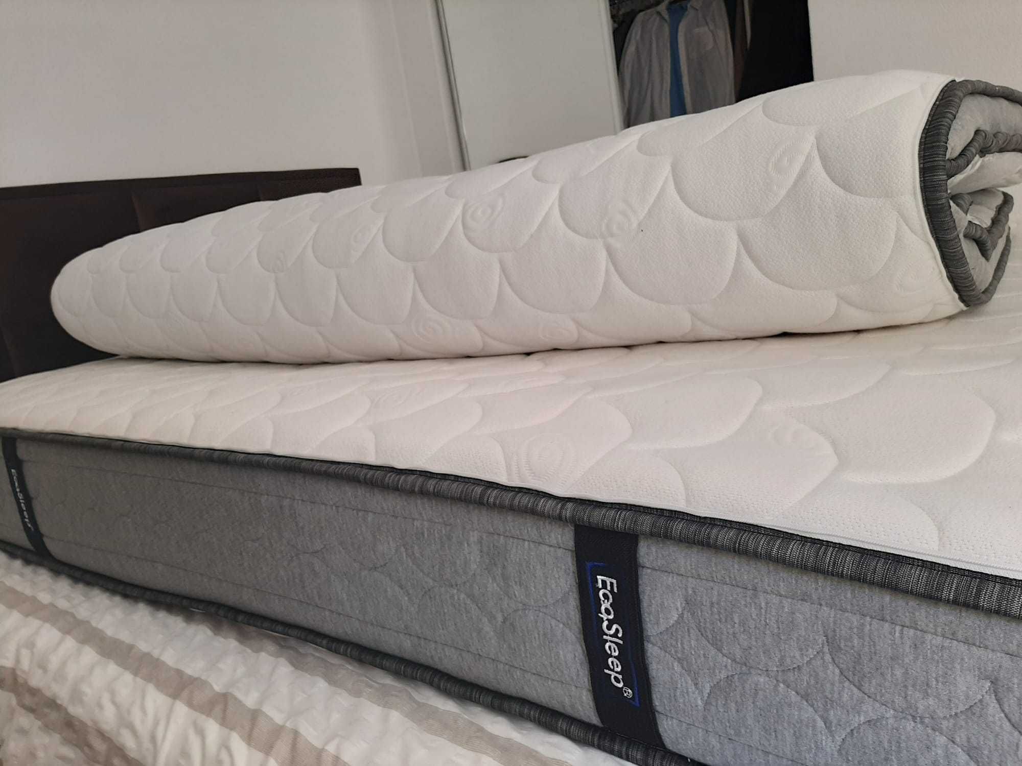 Colchão Molas + Espuma DEJAVU EcoSleep 200 x 160 com Topper