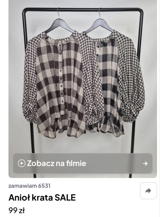 Włoska koszula, bluzka
